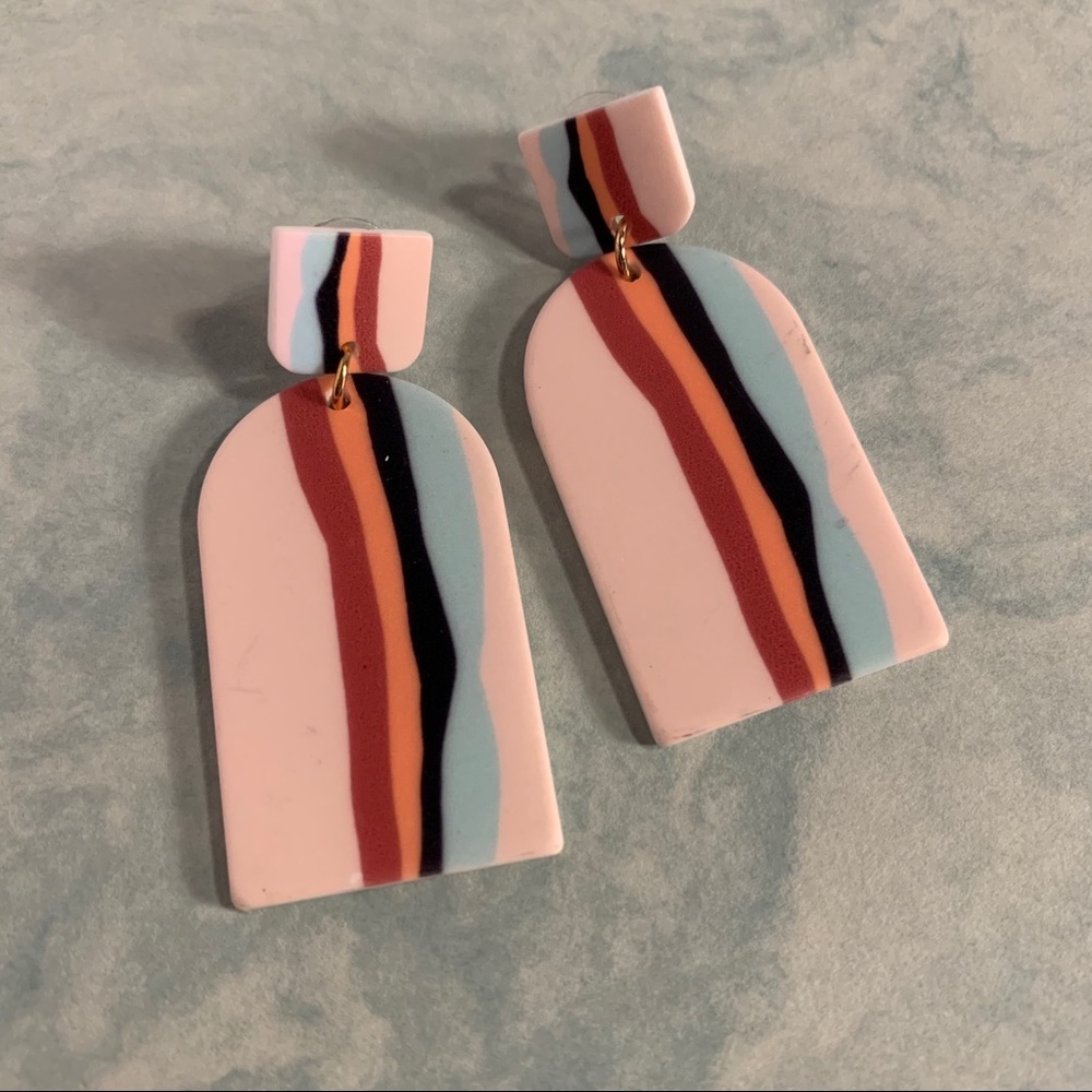 Vintage Inspired Geometric Earrings